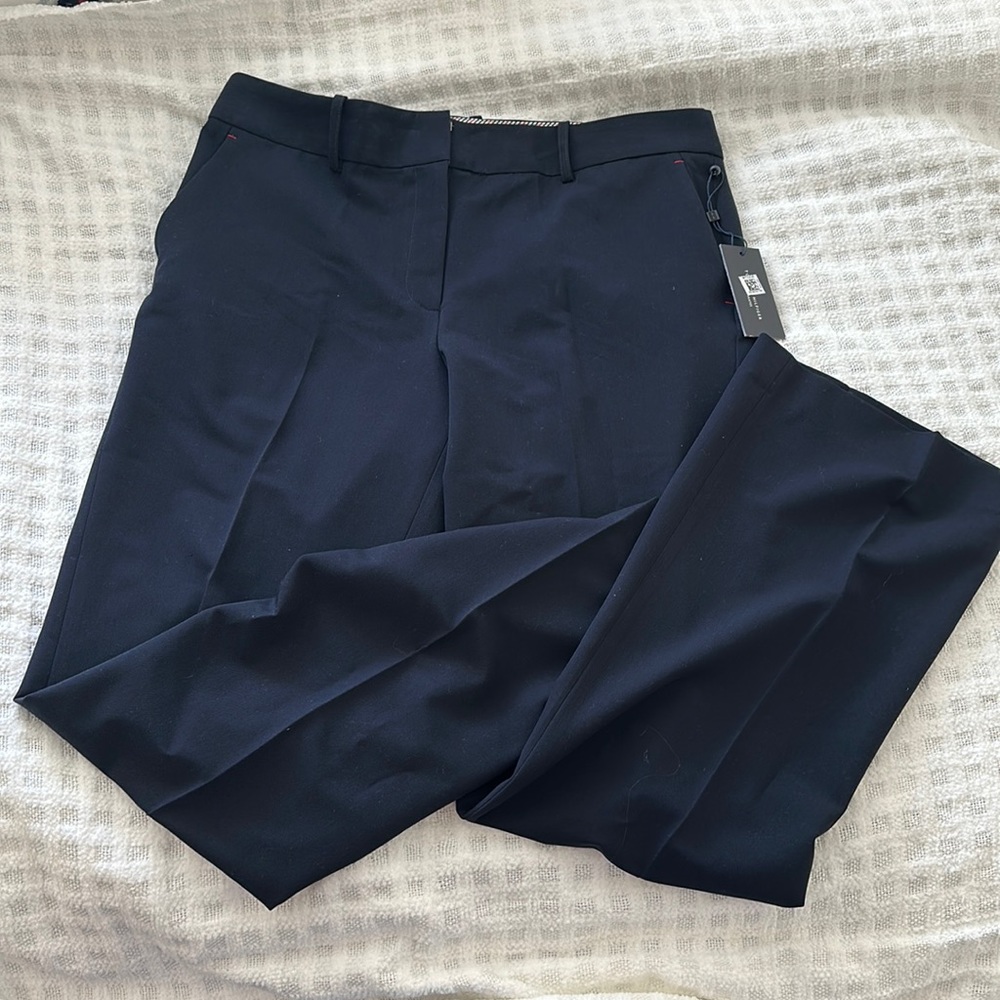 NWT Navy Tommy Hilfiger Sloane Ankle Dress Pant